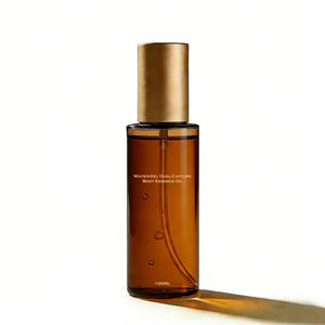 Olio da Massaggio Corpo 100ml con Olio di Jojoba Biologico Pressato a Freddo, Estratto di Erbe e Collagene, Leggero con Olio d'Oliva - Product Image 4