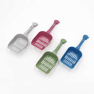 Vente chaude Portable Pratique Évidé Chat Litière Pelle Merde Ramasser Et Nettoyer Les Chats De Compagnie Pelle Scoop - Product Image 3