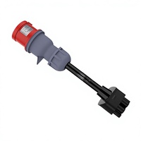 Câble de conversion d'alimentation Tesla à connecteur aviation 5 broches norme UE, adaptateur de charge – Article transfrontalier très demandé