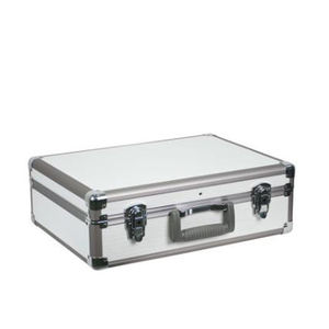 Attractive Aluminum Brief case with Pocket in the Lid/professional Aluminum Hard Portable <strong>Briefcase</strong> Tool <strong>Storage</strong> <strong>Box</strong> - Product Image 3