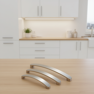 Db Brushed Nickel Cabinet Pull Handle 96mm 128mm Contemporary Furniture Hardware For <b>Kitchen</b> Drawer Door Knob - Product Image 2