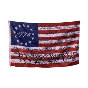 Bandiera Personalizzata Betsy Ross 3x5ft con 13 Stelle e Strisce Rosse e Bianche, Stemma <span class=keywords><strong>degli</strong></span> <span class=keywords><strong>Stati</strong></span> Uniti - Product Image 5