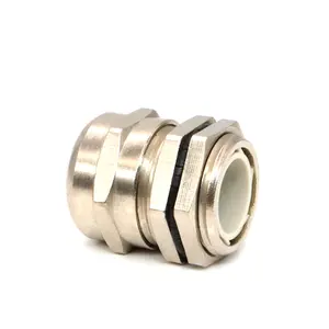 Fine Pg9 Brass Cable Gland 3-6mm Heat-Resistant Waterproof Adjustable Wire Cable Connector