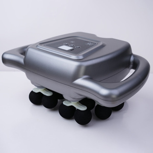 Mini pistola de masaje profesional de 16 cabezales Fascia multicabezal fuerte 39kg de potencia cuerpo de mano masajeador Fascial de golpe profundo - Product Image 3