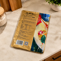 Bolsa de Plástico con Cierre Hermético, Laminada con Papel de Mylar Termosellable, para Envasado de Condimento de Pollo