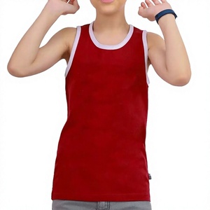 Camiseta sin mangas suave para niños, chaleco deportivo transpirable sin mangas para niños, camiseta sin mangas para entrenamiento al aire libre y ropa para el hogar en verano - Product Image 5