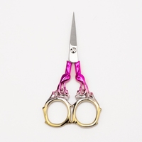 Petits ciseaux à lames droites en acier inoxydable pour la coupe de fils, la couture, la broderie, la couture à la main, multi-usages, pointus