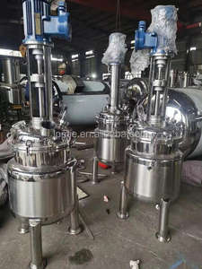 Tanque de mezcla de doble camisa de acero inoxidable 400L 1000L 3000L con función de calentamiento y mezcla del agitador tanque de ebullición - Product Image 4