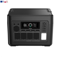 Stock UE OUKITEL P1500 Plus Centrale Électrique Portable 1800W 1536Wh LiFePO4 Générateur Solaire pour la Maison et le Camping