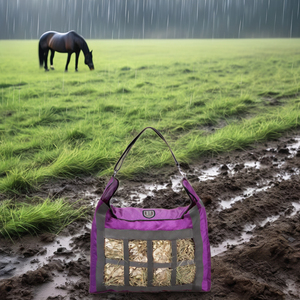 Sac fourre-tout personnalisable de grande capacité huit treillis sac de foin de <span class=keywords><strong>cheval</strong></span> étanche <span class=keywords><strong>sangle</strong></span> amovible couture fantaisie chèvre <span class=keywords><strong>mouton</strong></span> alimentation - Product Image 4
