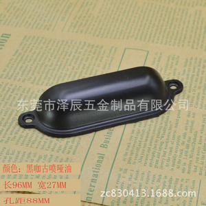 Furniture Handle Zinc Alloy Bar Shape Drawer Pull Traditional Style Durable Cabinet Hardware - Product Image 4