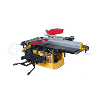 Raboteuse de table de bureau Machine à travailler le bois électrique avec moteur de 1,5 kW Largeur de rabotage maximale de 200 mm Table coulissante 220 V Garantie de 6 mois