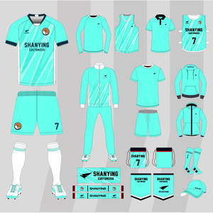 Vente en gros de maillots vierges, ensembles de vêtements de football, uniforme de football respirant pour adultes, <span class=keywords><strong>kit</strong></span> de maillot de football à séchage rapide, chemises de football imprimées - Product Image 4