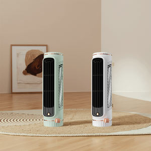 Tragbarer batterie betriebener schaufel loser Turm ventilator Desktop-Lüfter im Klimaanlagen stil mit Tastens teuerung für den Außenbereich von Wohnmobilen - Product Image 3