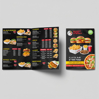 Pencetakan Buku Menu/Masakan/Buku Resep Sampul Keras Berkualitas Tinggi dengan Pewarnaan Penuh