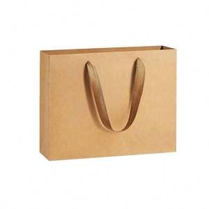 Sacchetti di carta personalizzati ecologici e asettici con Logo bianco e nero Design rettangolare <span class=keywords><strong>per</strong></span> negozio di abbigliamento <span class=keywords><strong>per</strong></span> scarpe confezione regalo - Product Image 4