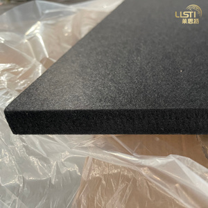 Muestras Gratis Panel Acústico de Fieltro PET Insonorizante e Ignífugo B1 de 24 mm 8*4 pies para Decoración de Paredes y Techos de Estudios de Grabación - Product Image 1