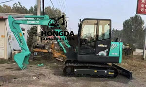 Mini pelleteuse d'occasion Original Kobelco 60 SK60 Petite pelleteuse - Product Image 4