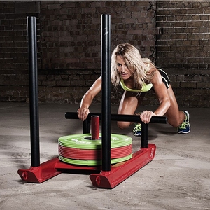 Fitness <strong>Sled</strong> <strong>Pull</strong> and Push Power Training <strong>Sled</strong> - Product Image 2
