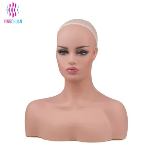 Vrouwelijke Mannequin Hoofd Voor Pruik Display