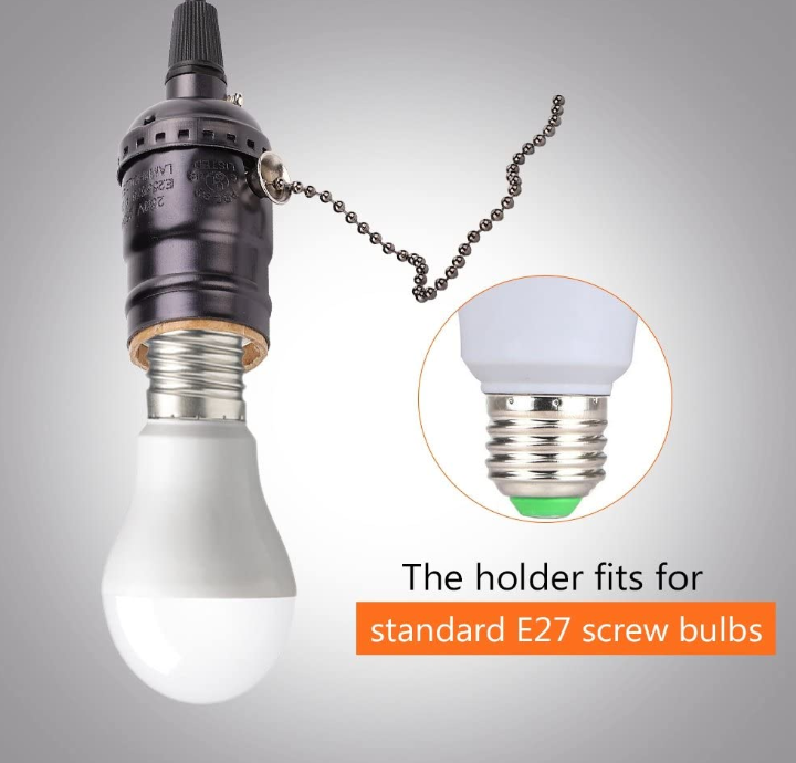 Portalampada Liscio Electraline Attacco E27 Oro - 71119 - Foto 11