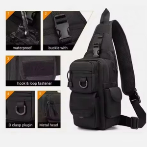 Free Sample Single leisure Concealed Outdoor EDC <b>Tools</b> unisex Sling <b>Backpack</b> Concealed Messenger Leisure sports <b>backpack</b> - Product Image 2