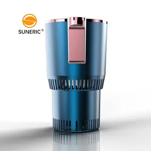 Portable Auto Travel Mug Car Drink Holder Electric Insulated Heating Cup Smart Cup With Heating And Cooling