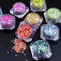 Mix Bubble Beads Glitter Großhandel Polyester Chunky Glitter für Harz Handwerk Irisierender Regenbogen für Holiday Party Dekorationen