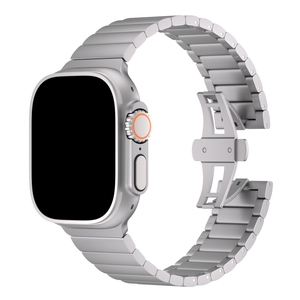 Keepwin Rắn Kim Loại Đồng Hồ Thay Thế Vòng Đeo Tay Dlc Titan Đồng Hồ Vòng Đeo Tay Đồng Hồ Cho Apple Iwatch 9 49 45 44 42 Mm - Product Image 1