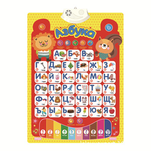 <span class=keywords><strong>Letras</strong></span> rusas, gráfico de pared de sonido, <span class=keywords><strong>alfabeto</strong></span> <span class=keywords><strong>ruso</strong></span>, juego de ortografía, gráfico de aprendizaje Abc, juguete de sonido, póster parlante <span class=keywords><strong>ruso</strong></span> - Product Image 3