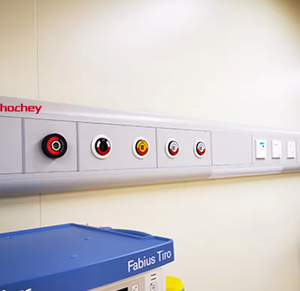 Unité de tête de lit pour les services de gaz médicaux Unité de tête de lit Gaz médicaux Éclairage électronique Données téléphoniques ou systèmes d'appel d'infirmière - Product Image 2