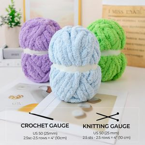 Hilo de Poliéster Súper Suave y Grueso, 100% Chenilla de Punto Fantasía para Tejer - Product Image 2