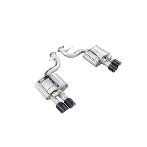 <span class=keywords><strong>ING</strong></span>-silenciador de tubo de escape de acero inoxidable, Colector de bajada para Ferrari 2009 GTO 599, 6,0 - Product Image 1