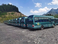 Bus d'occasion 17-35 places, bel aspect, bon état, bus touristique d'occasion à vendre