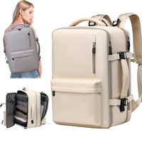Mochila para Portátil Oxford Impermeable con Logotipo Personalizado, Cierre de Cremallera USB, Ligera, Gran Capacidad, Unisex, para Viajes, de Poliéster