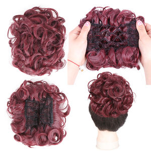 Perruque Julianna Cheveux <span class=keywords><strong>Chignon</strong></span> peigne paix <span class=keywords><strong>mariage</strong></span> avec Clip Afro 95G vente en gros doux pour la chaleur Cheveux naturels gris <span class=keywords><strong>Chignon</strong></span> - Product Image 4