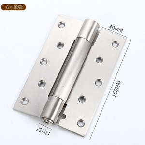 Bisagra Moderna de Acero Inoxidable para Muebles, Doble Apertura con Resorte, Plegado Automático, Abertura Suave para Dormitorio, Hogar u Oficina - Product Image 1