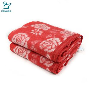 Manta Jacquard no tejida, venta al por mayor, manta usable de punto de algodón con logotipo personalizado, Color personalizado, se acepta logotipo personalizado, 1,5-2Kg, <span class=keywords><strong>YBA</strong></span> - Product Image 4