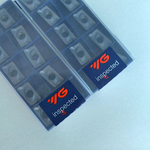 เม็ดมีดคาร์ไบด์แท้ YG-1 APKT160408PDTR สำหรับงานกัดหน้า CNC คุณภาพสูง พร้อมเคลือบ PVD CVD - Product Image 3