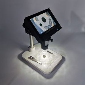 ディーゼル部品をテストする高品質デジタル顕微鏡3D効果調整可能スタンドモニター7インチスクリーンLED拡大装置 - Product Image 6