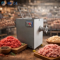 Penggiling Daging Beku untuk Menggiling Daging Babi, Domba, Bebek, Angsa Beku, Daging Cincang, Isian Sosis, Burger Patty, Pengolahan Kebab
