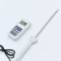 Humidimètre de sol KMS680L, plage 0-50 %, écran LCD rétroéclairé, matériau en acier inoxydable + ABS, pour sol et ciment