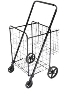Le chariot de magasinage pliable portable sur mesure de 45 kg, grande capacité, léger, avec volant pivotant - Product Image 1