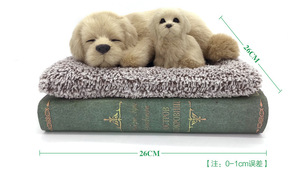 Đồ trang trí bảng điều khiển ô tô Trang trí dễ thương mô phỏng thú nhồi bông mèo chó đồ chơi ô tô trang trí nội thất quà tặng trẻ em phụ kiện ô tô - Product Image 5