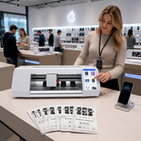 Machine de découpe intelligente pour films hydrogel et TPU, autocollants iPhone, protecteurs d'écran illimités pour téléphones portables, ordinateurs portables et tablettes