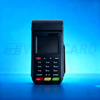 WISECARD T50, terminal POS inteligente móvil de mano de 2,4 pulgadas, QR NFC escáner de código, impresora de recibos, USB/WiFi/BT Linux OS SDK personalizado