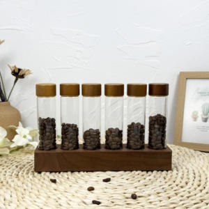 Tubes en verre borosilicate réutilisables avec couvercle CR à sécurité enfant et joint de brosse - Product Image 4