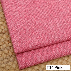 Tela de Lino y Algodón Grueso de Color Sólido, Material de Lona Resistente, Tela Decorativa Antipolvo para Sofá y Mantel DIY - Product Image 4