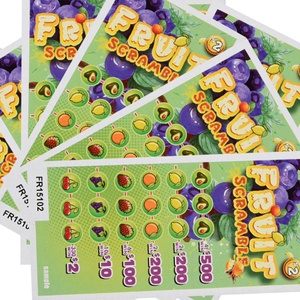 Billetes personalizados al por mayor con diseño de dibujos animados, impresión digital CMYK, recubrimiento y tiradores de ventana múltiple - Product Image 4