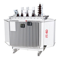 Transformador trifásico sumergido en aceite S13 de 400 kVA, material de cobre, alta eficiencia, 60 Hz, bobina toroidal para suministro de energía industrial y minera